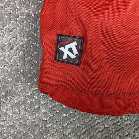 Vintage Spyder XT Snowboard Jacket Men's Large Red Ski Winter Hooded Nylon - Picture 5 of 16